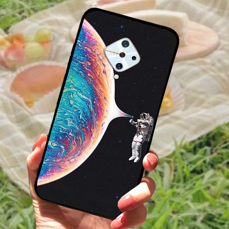 For Vivo V17 Russia Case Vivo 1920 TPU Soft Silicone Marble Phone Case For Vivo S1 Pro Fundas V1945A V1945T Cover Coque Shells
