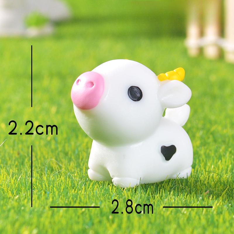 Микро-ландшафт Милые фигурки Садовые ландшафтные украшения Аксессуары Смола Мини-украшения Stand up