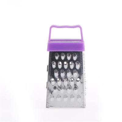 Mini Grattugia Affettatrice Multifunzionale a 4 Lati Portatile Utensile da Cucina per Frutta Verdura