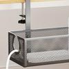 Hanging Wire Basket Under Shelf Organizer Desk Storage Solution For Kitchen Office Pantries Bathroom And Closet