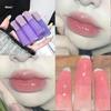 Lip Gloss Sexy Purple Red Mirror Water Lip Glaze Moisturizing Jelly Long Lasting No Sticky Liquid Lipstick