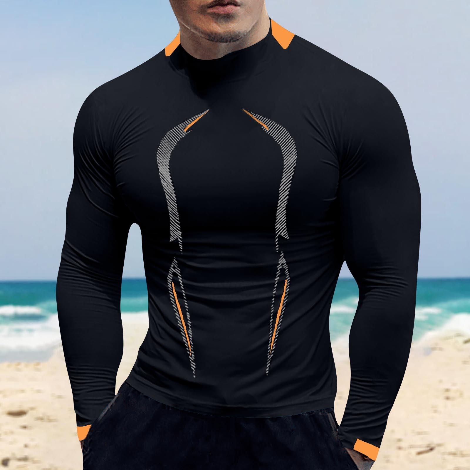 

Летняя мужская спортивная тренировочная дышащая одежда с длинными рукавами европейского размера, быстросохнущая одежда для спорта и спорта, мужская модная одежда с длинными рукавами XXXXXL чёрный