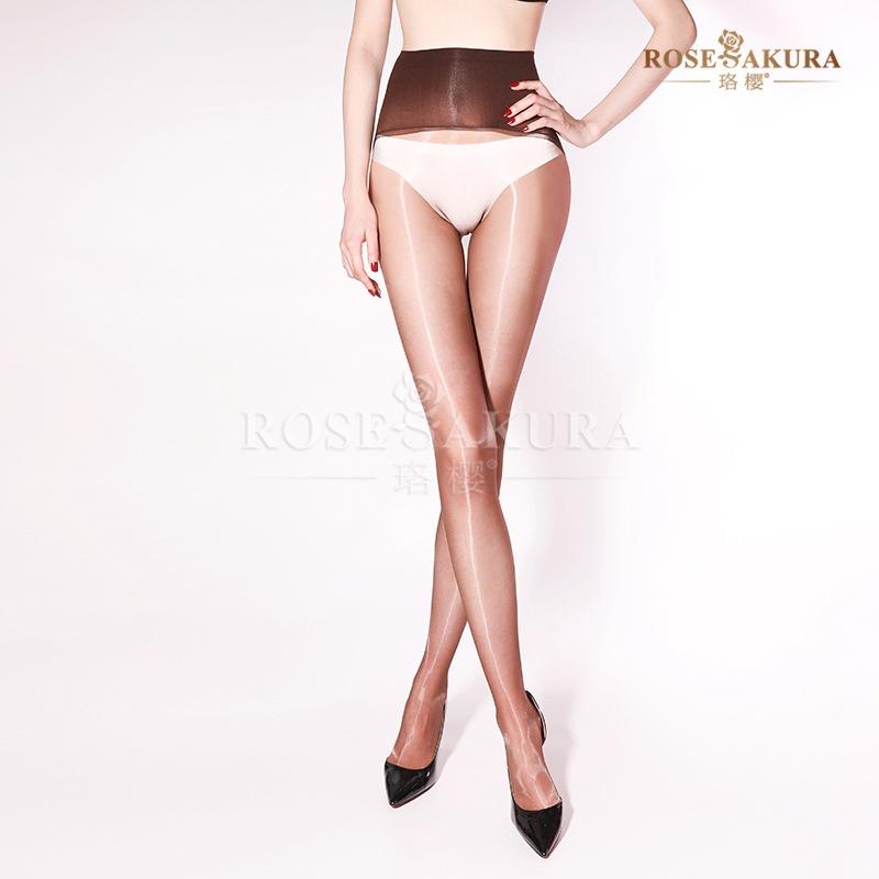 Aurora 360 Seamless Women'S Ultrathin Oilbright Silky Smooth Toes Transparent Pantyhose Ol Party Ootd Fashion Girl Date Wear