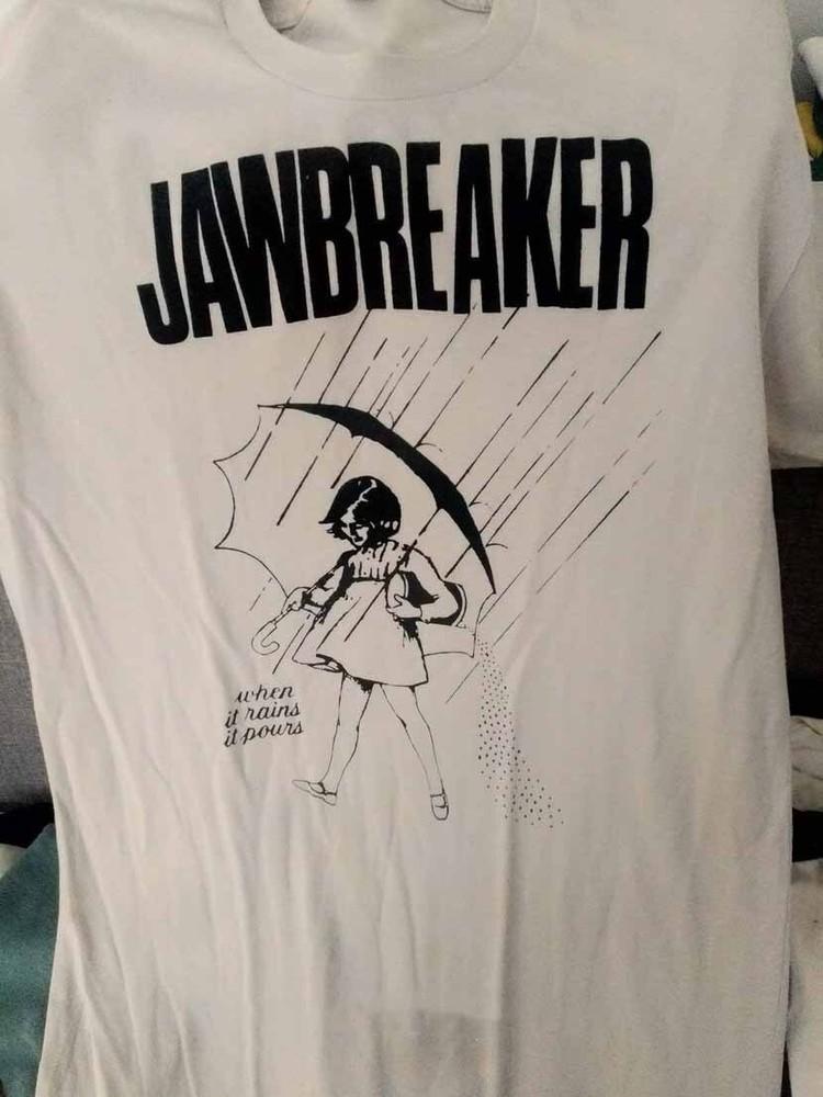 When it Rains it Pours Jawbreaker Band Shirt White Unisex S-5XL JU402 Unisex T-Shirt S