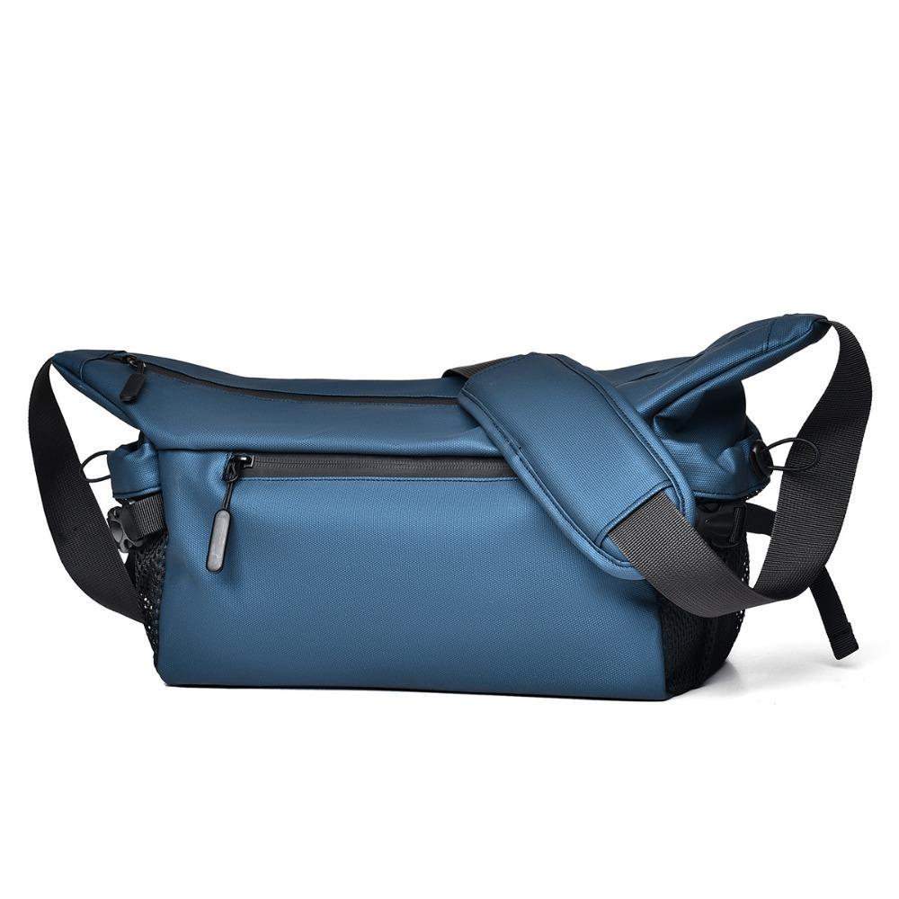 Large Capacity Waterproof Chest Bag Korean Casual Mailman Bag Men's Shoulder Bag  Cycling