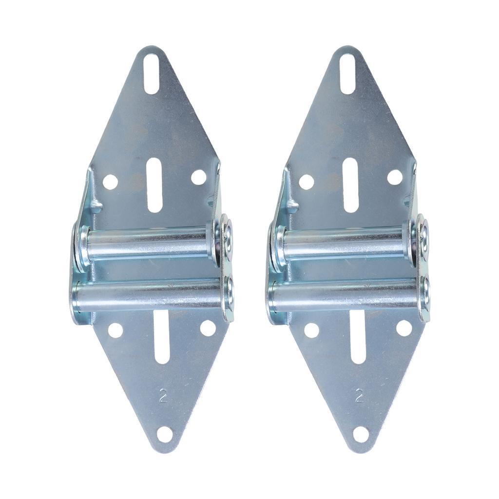 2Pcs Garage Door Replacement Hinge Flap Door Track Hinge Heavy Duty Iron Garage Door Hardware for Garage Door Part