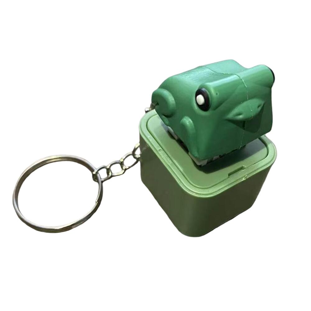 

Portable Duck Quacking Fidget Toy Keychain with Colorful Light Effect Stress Reliever for Adults and Children Sensory Toy