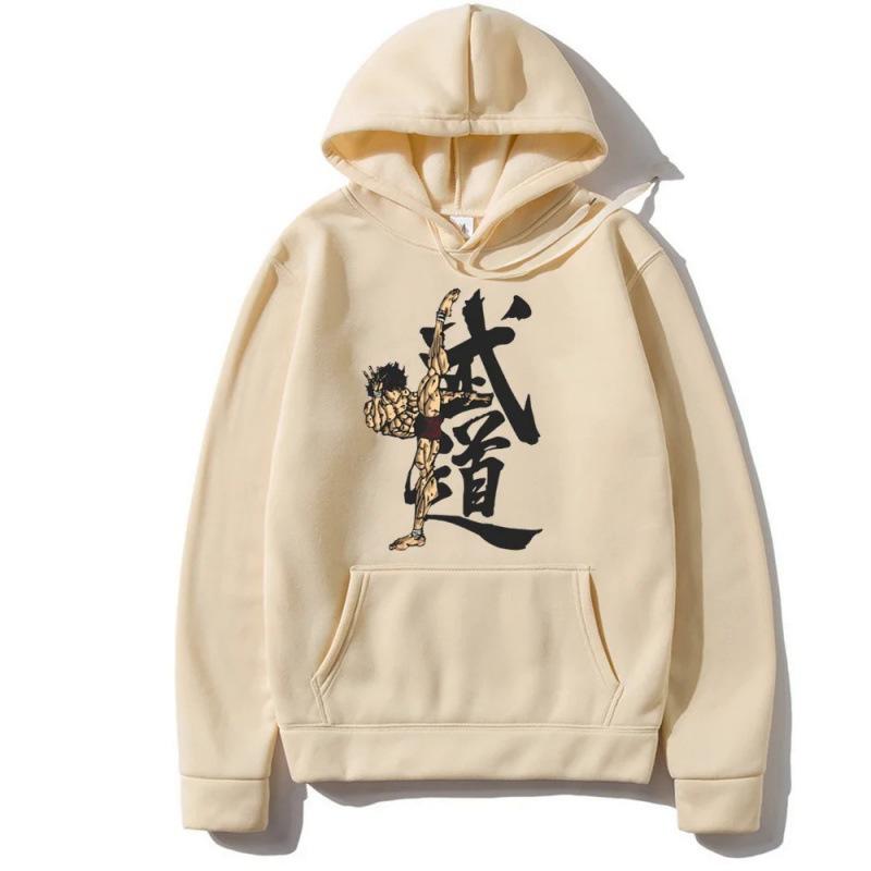 Baki The Grappler Zimní Podzimní Harajuku Mikina