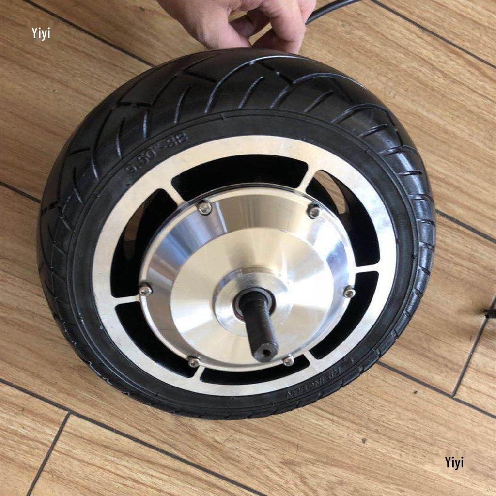 10" Brushless Hub Motor: 6-12 km/h, High Torque, for Lawnmowers, Handcarts, & Food Carts