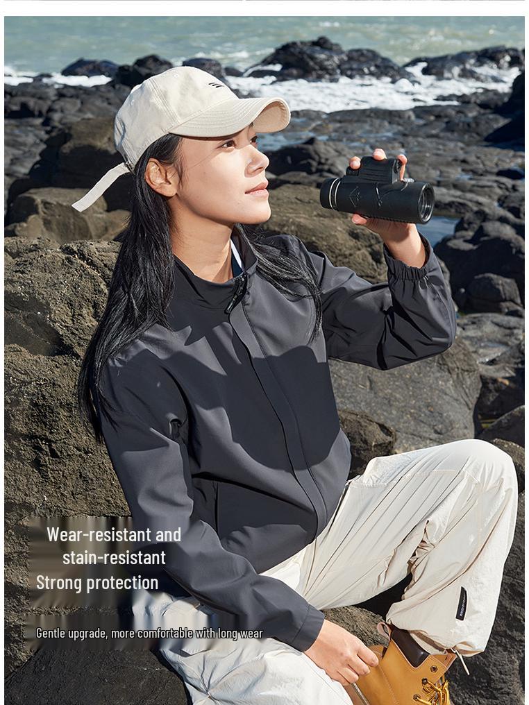 2026 Podzim/Zima Vodoodpudivá Lehká Bavlněná Bunda pro Muže se Stojáčkem a Vlastním Logem; Odolné proti opotřebení a skvrnám Business Svrchní oděvy