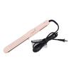 Hair Curler Straightener with Cooling Air Vents 2 in 1 Curling Wand Styling Iron Adjustable Temperature Extended Plate