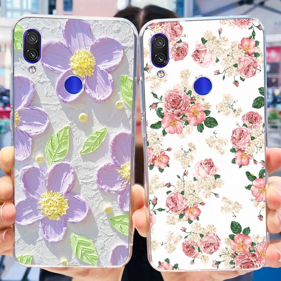 For Xiaomi Redmi Note 7 Pro Case Redmi7 Cute Panda Painted Cover Clear Silicone Soft TPU Phone Case For Redmi 7 Note7 Pro Bumper