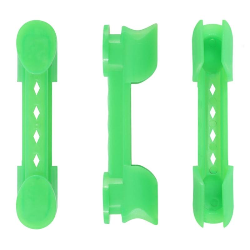 5Pcs Fishing Rod Line Spoolers Light Weight Plastic Reel Tool Fishing Line Winding Board Portable Coiling Clip