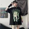 Cartoon Graphic Printed T-shirt Women Men Oversized Y2k Short Sleeve High Quality Streetwear Harajuku Male Female Clothing