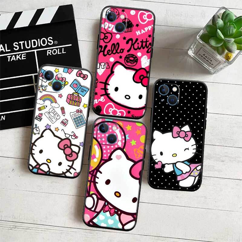 New Hello Kitty Case for Samsung Note 20 10 S25 Plus Ultra Lite FE M20 M21 M30 M31 M51 A11 A26 A51 A52 A53 A56 A70 A71 A72 A73