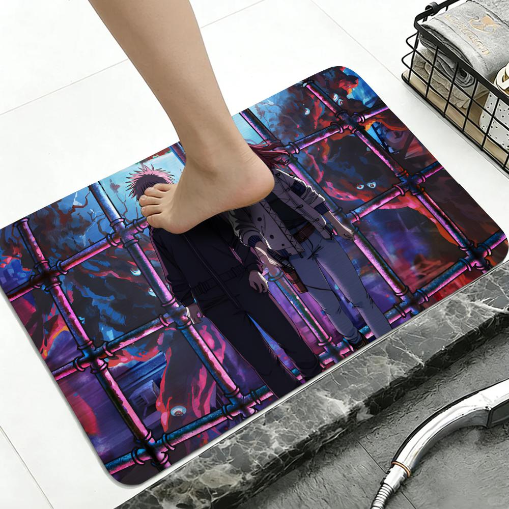 Anime H-Heavenly D-Delusion Floor Mat Diatomite Bath Mat, Quick Dry, Absorbent, Multi-Scene Mat