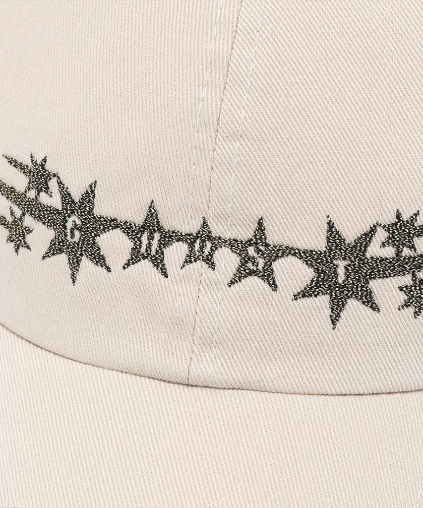 NICEGHOSTCLUB 9Stars Logo Cap_Beige(Ng2Fsuab24A)