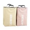 Foldable Large Capacity Cotton & Linen Laundry Basket with Thickened EVA - Ideal for Clothes, Toys, and Quilt Storage