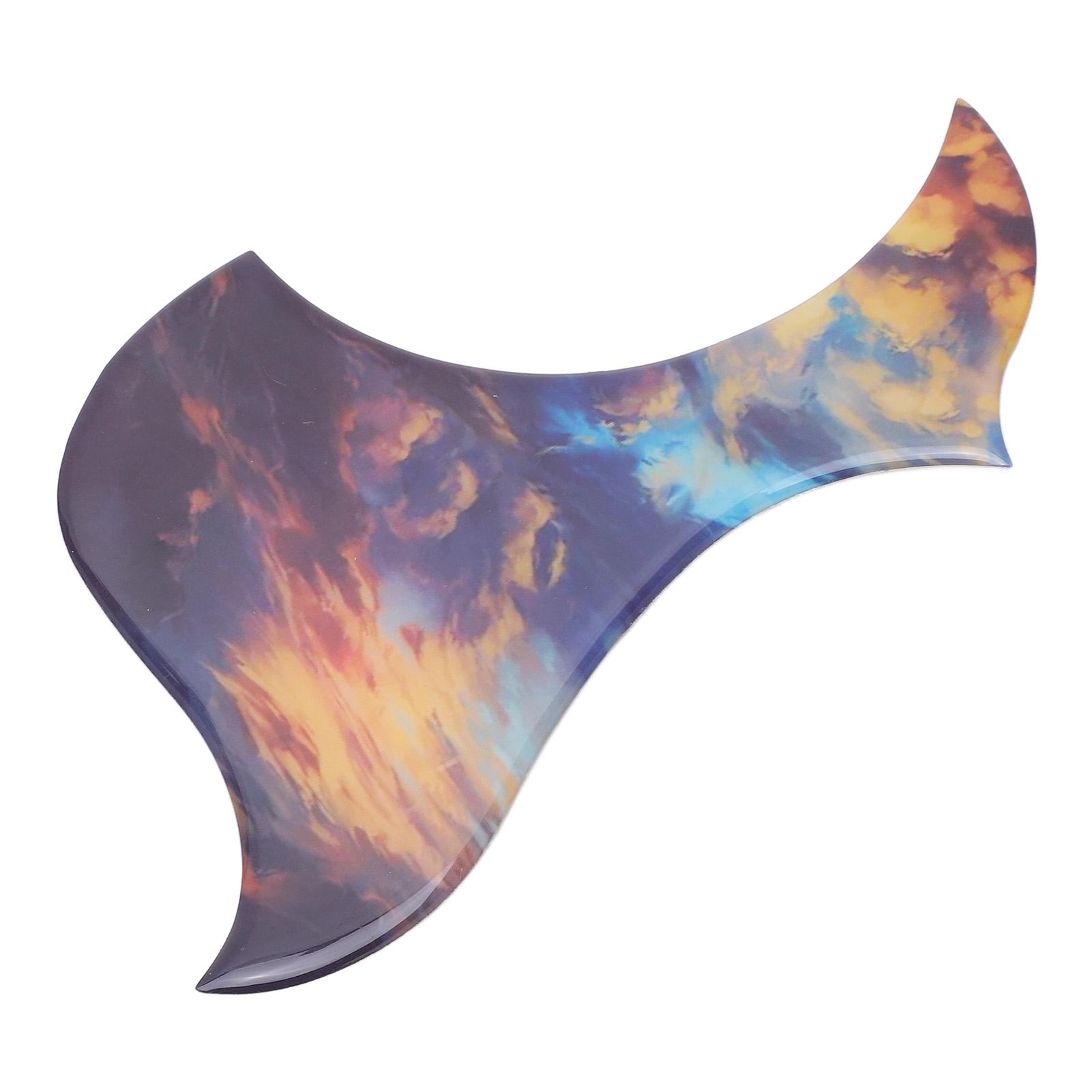 

Защитная накладка для акустической гитары, самоклеящаяся, устойчивая к царапинам, толстая, глянцевая, с рисунком морской волны