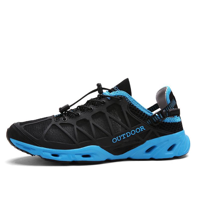 Letní outdoorová rychleschnoucí prodyšná turistická a rybářská obuv pro muže a ženy 2024