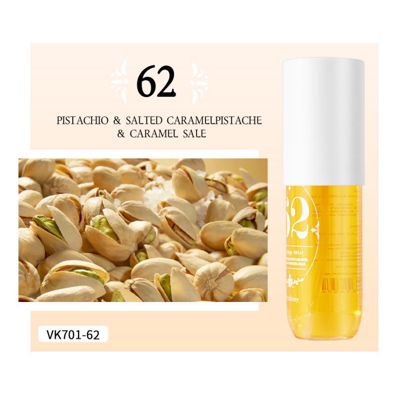 Alcohol-Free 90ML Women's Body & Hair Fragrance Mist - Long-Lasting Scent