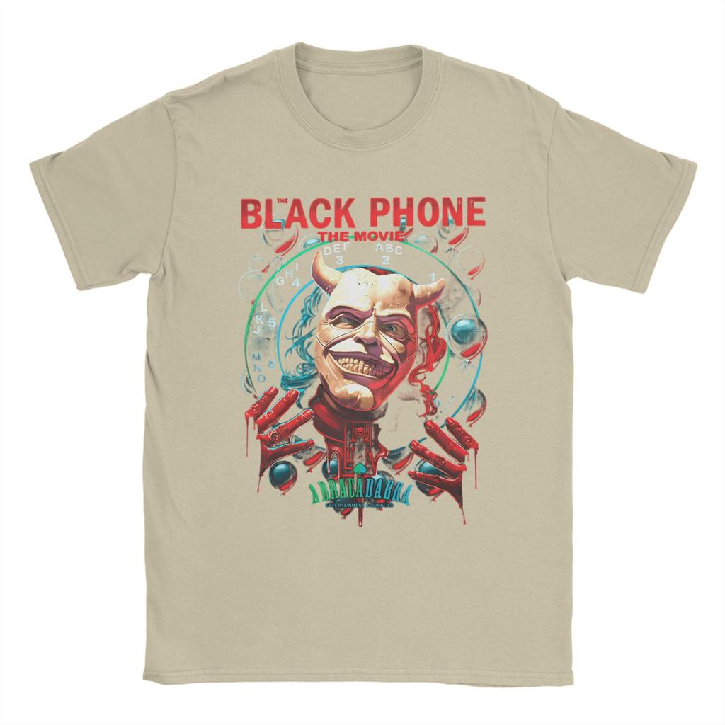 Man T-Shirt 2025 Black Phone 2 Movies T Shirts Trending  Summer Tees Y2K Funny Casual Cotton Tops Gift Idea