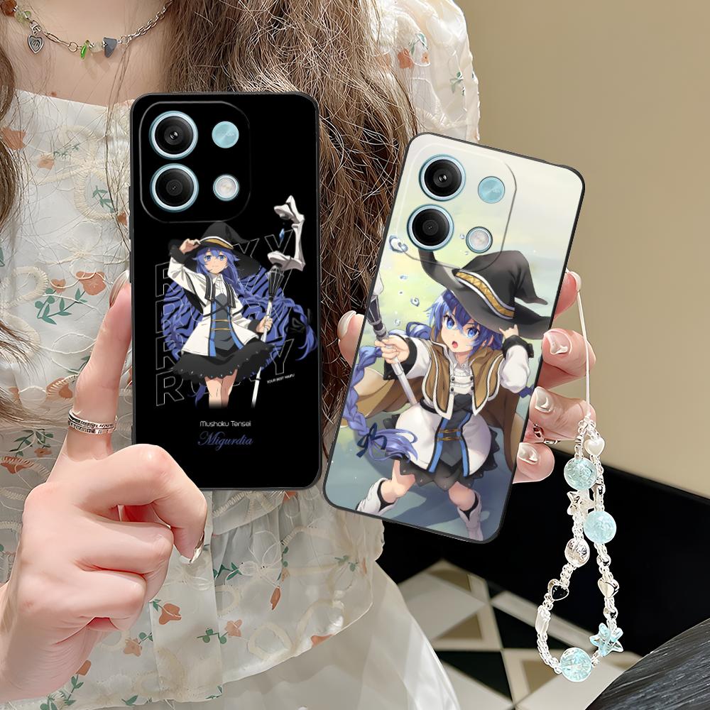 Mushoku Tensei Roxy Mobile Phone Case for POCO M7 M6 M5 M4 M3 X7 X6 X5 X4 X3 Pro GT 5G Colorful Printing Cover Cellphones Cover