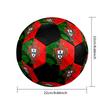 1 pz Pallone da Calcio Nazionale del Portogallo Taglia 5 Pallone da Calcetto Indoor alla Moda Colorato Gioco in Cortile - Ottimo Regalo per Appassionati di Sport HE51
