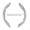 Car Steering Wheel Cover PU Leather Universal 15inch for