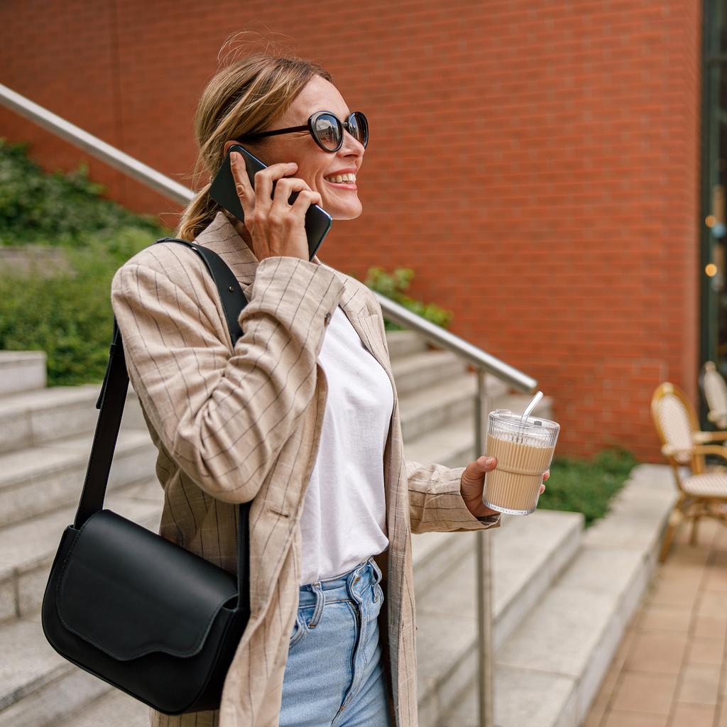 4 Pcs 16 Oz Iced Coffee Cups Ripple Glass Drinking Tea Juice Cup With Lids Straws Ribbed Clear Glasses Cups Reusable Water Glass