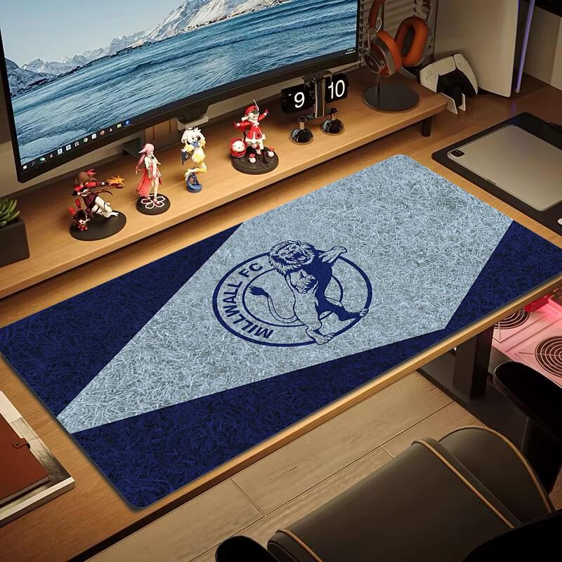 Millwall FC Mouse Pad Large Gaming Table Cushion Non-slip Laptop Tablet Big Mousepad XXL Mat Mini PC Playmat With Lock Edge_xia