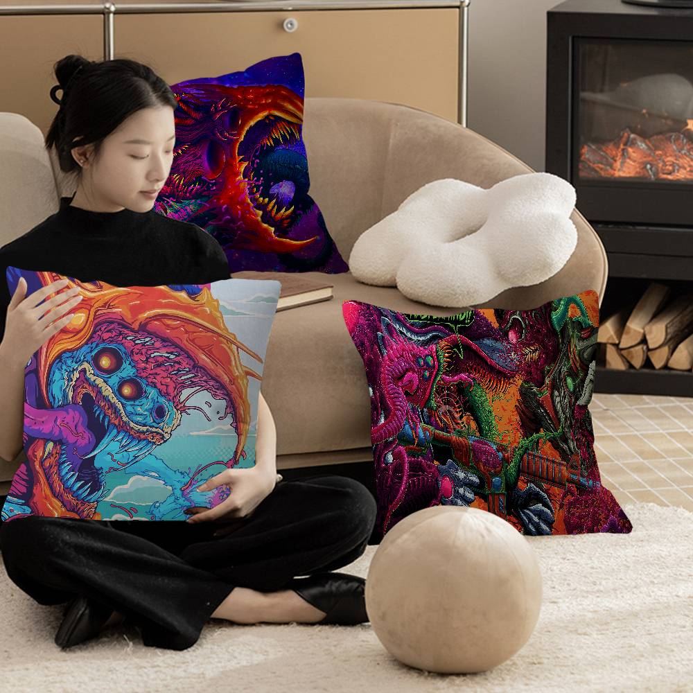 Game Hyper Beast Pillow Cover For Bedroom Room And Living Room Sofa Decorative Cushion Cover