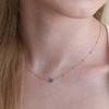 Heart Color Necklace_BL