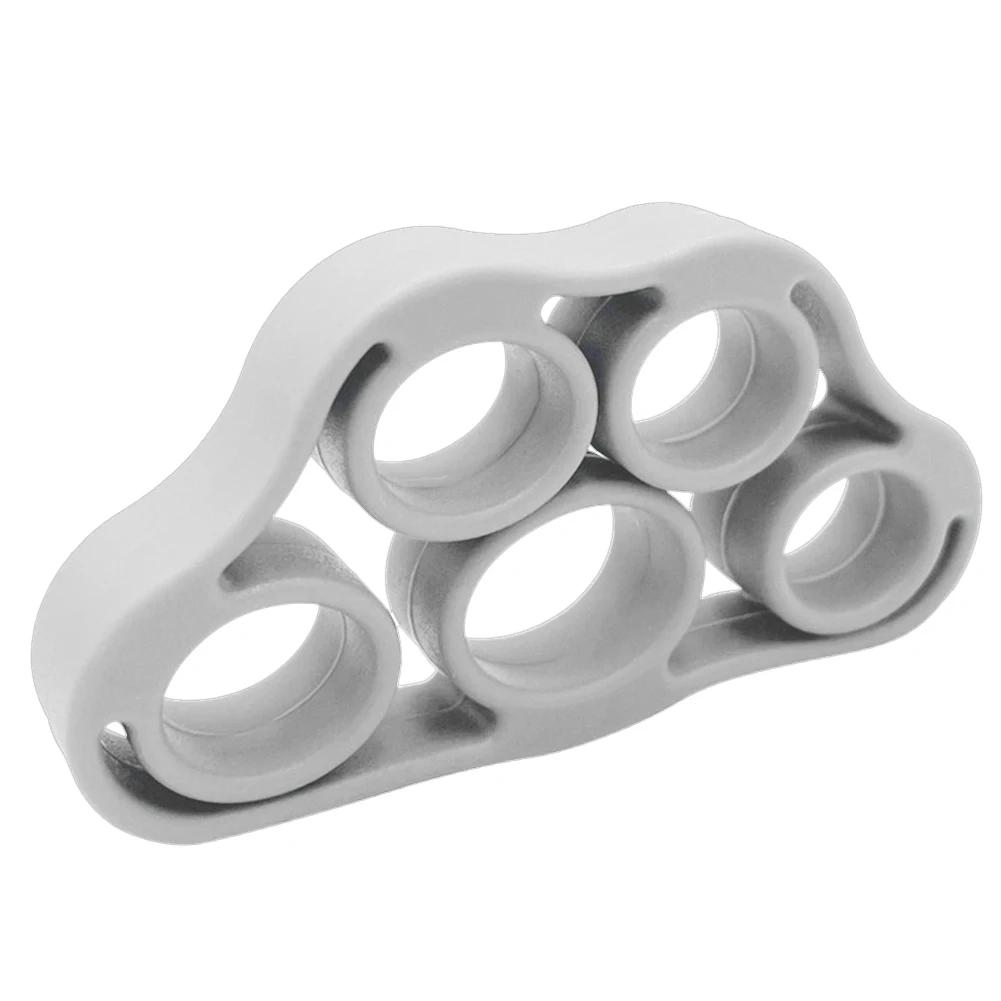 5 Finger Finger Strength Grip Band Elastic Silicone Wrist Gripper Band Mini Portable Muscle Building for Rehabilitation Training