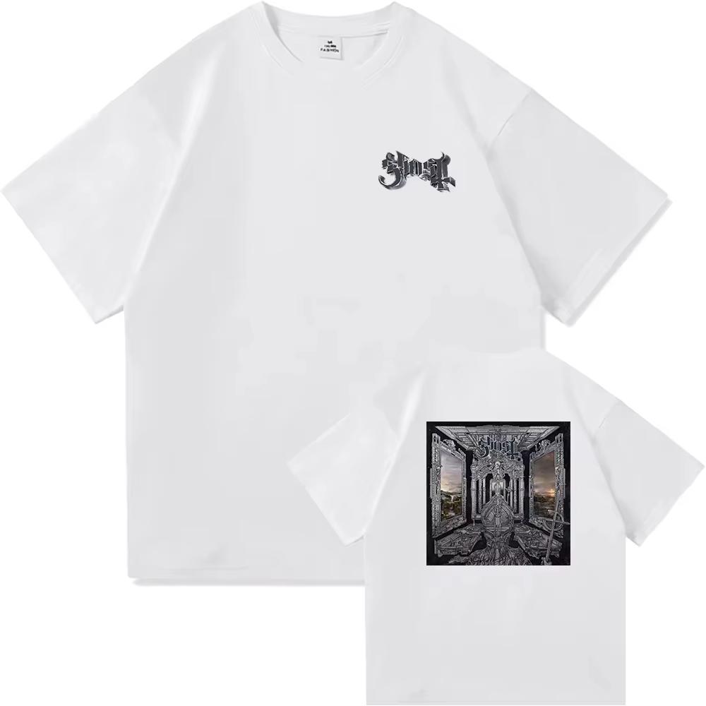 Tričko 2025 Nové album Móda Pánské Dámské Oblečení Harajuku Unisex Vysoce Kvalitní Topy Bavlněná Trička pro Fandy Dárky