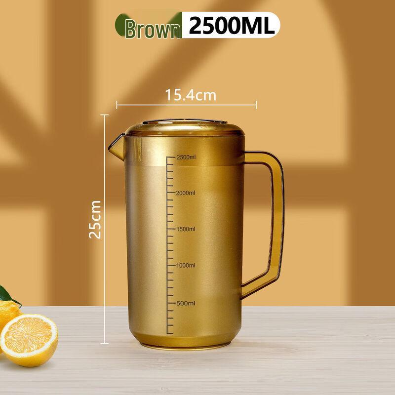 ZISIZ Acrylic Measuring Pitcher with Lid