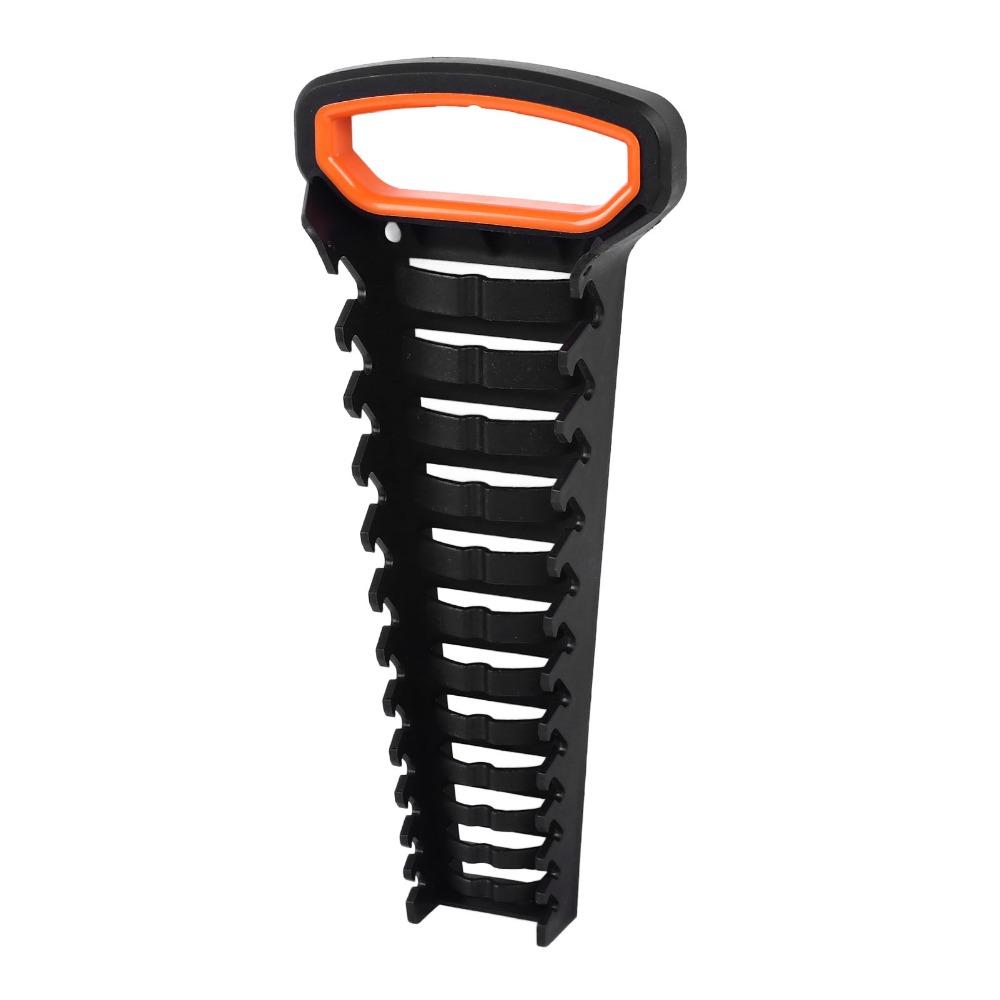Ratcheting Design Wrench Rack Carrying Handle Tool Trays Wrench Holder Socket Organization