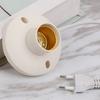 E27 Lamp Holder with EU Plugs & Cable Flame Retardant Light Holder for Home Lighting Screw Bulb Socket Base DIY Light Fixture Replacement Part