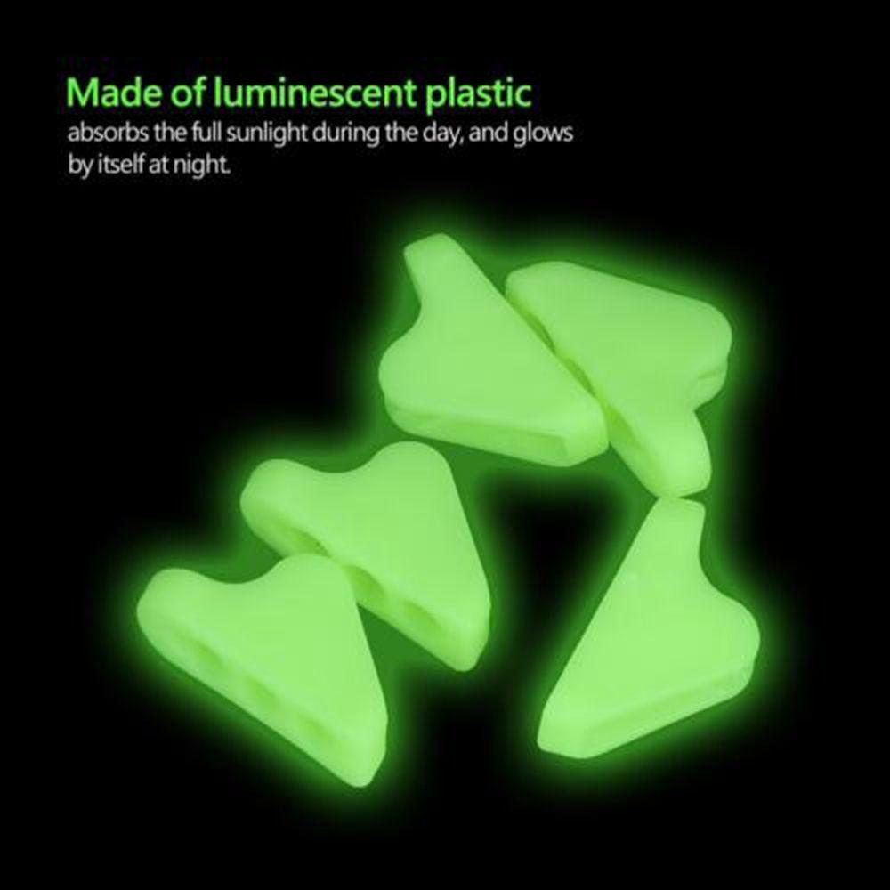 Anti-slip Tool Fluorescence Ropes Stopper Tightening Hook Outdoor Tent Accessories Wind Rope Buckle