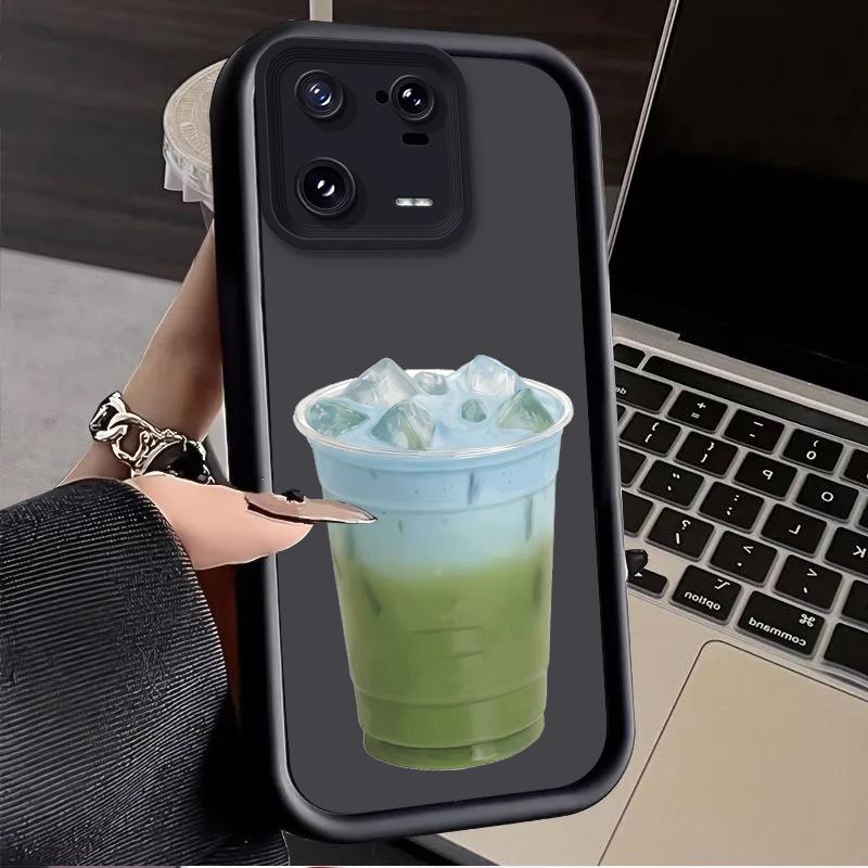 Fresh Green Coconut Case for Xiaomi Mi 15 14 14T 13 13T 12 11 11T Lite POCO X7 X6 5G X5 X3 NFC F6 F5 M7 M6 Pro 4G Cover Funda