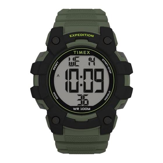 [TIMEX] Expedition Cat Watch Цифровые 100M Акриловый цифровой циферблат TW4B35400 Мужские [Параллельный импорт]