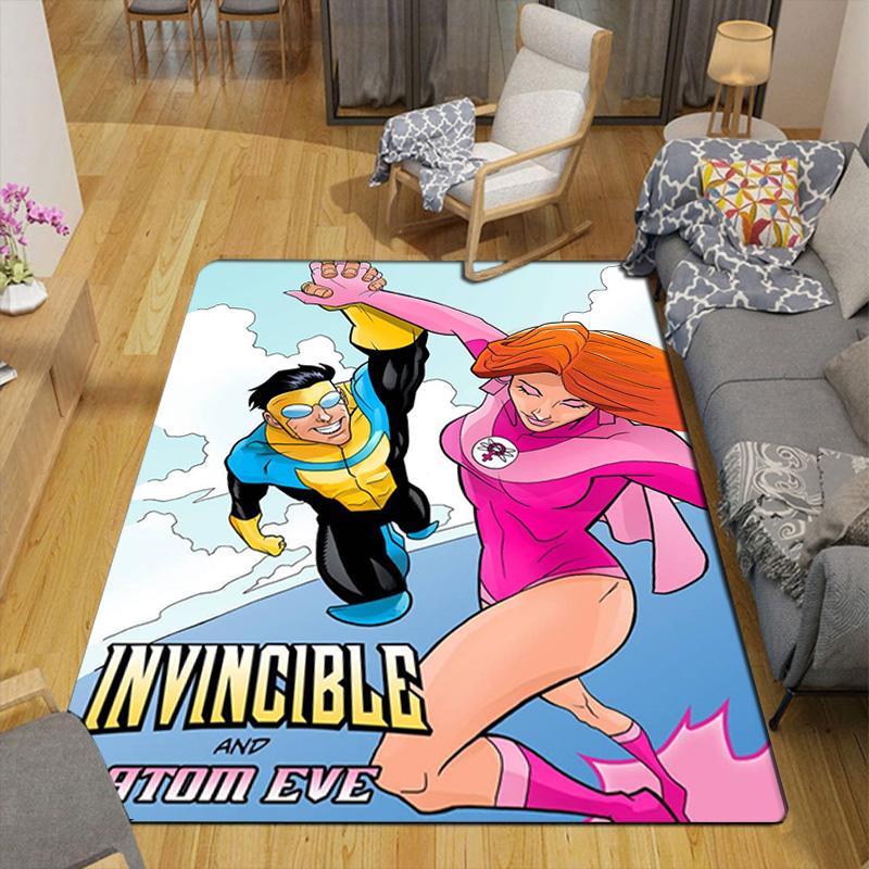 Invincible & Atom Eve Rug Floor Mat for Living Room or Bedroom Soft and Comfortable Carpet a Gift for Birthday and Holiday.SFF0917091