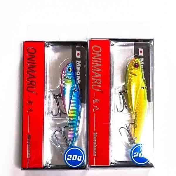 Used Megabass Onimaru Onimaru 20g 2 pieces GBG Metal Vibe