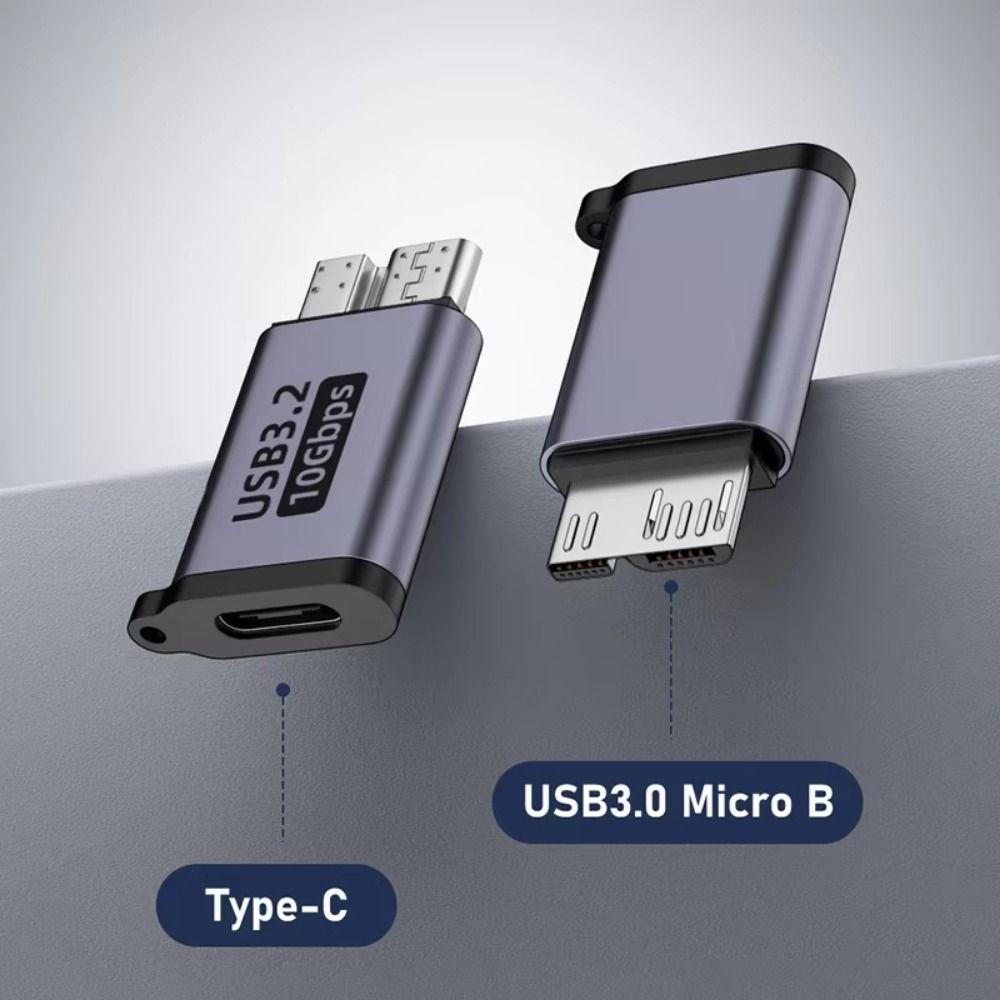 High Speed Micro B Adapter Male To Type C Type-C USB3.0 Micro B Connector Type C Female Adapter  PC