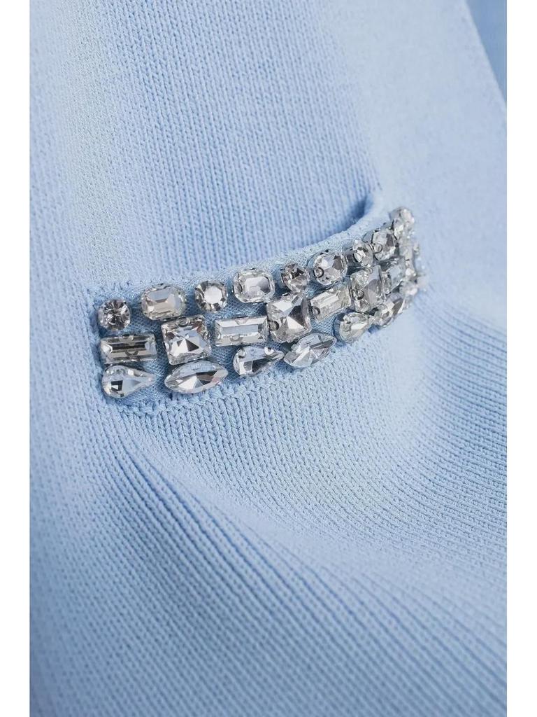 Early Autumn Women's Knitted Jacket & Hip Skirt with Suit Jewelry