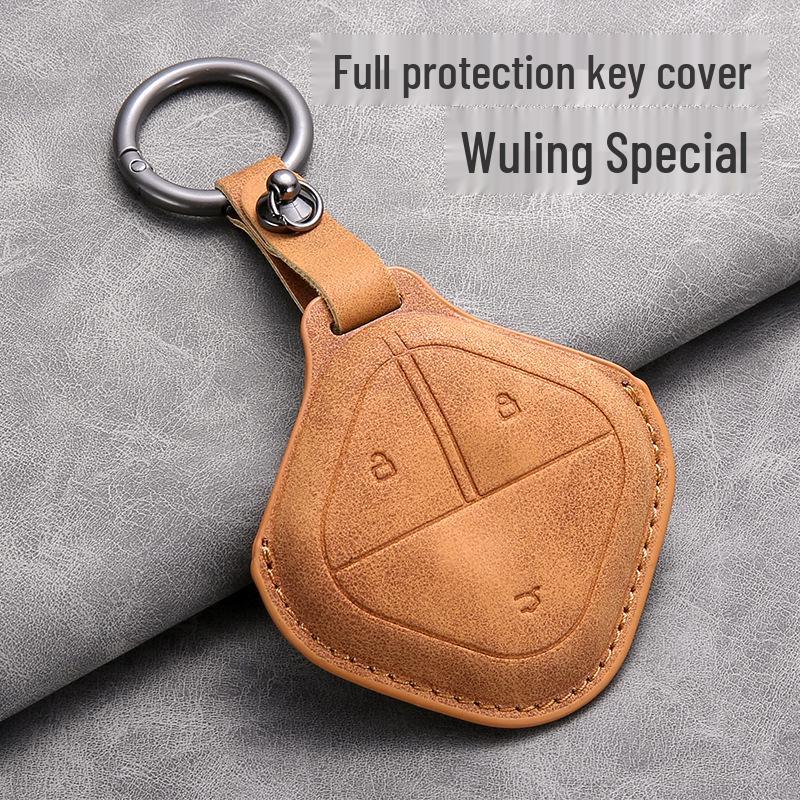 Key Cover for 2023 Wuling Bingo Miniev & Baojun Yueye with Buckle