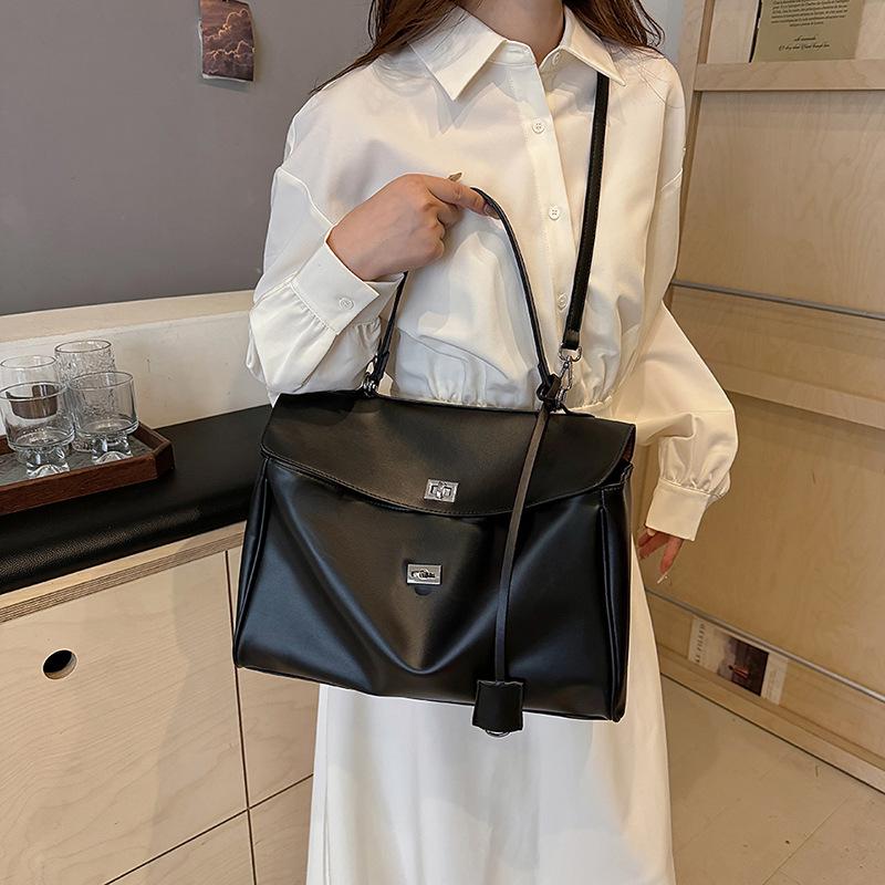 Pendler Stor kapasitet Tote Bag Dame Ny Mote Skulderveske Messenger Bag