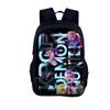 Mochila Estampa Kpop Huntrix, Estilo 16 polegadas, para Alunos do Ensino Fundamental e Médio (Grupo de Garotas Bruxas)