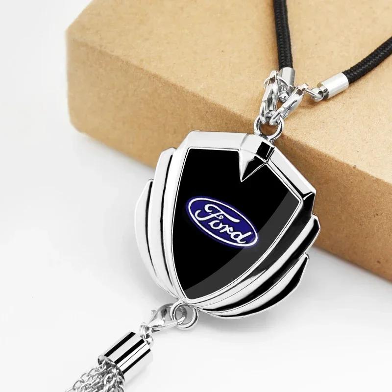 PLWD4 Car Pendant Auto Rearview Mirror Hanging Ornament Decoration For Ford Focus 2 3 Fiesta Mondeo Ranger Ecosport Kuga Accessories