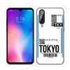 Travel Ticket Label Paris Phone Case For Xiaomi Mi A2 8 9 SE Note 10 10T 11 12 Lite 9T 11T 12S 12T Pro A3 6X 12X TPU Black Cover